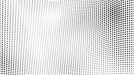 The halftone texture is monochrome. Vector chaotic background