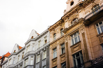 Fototapeta premium Street view of downtown in Brno, Czech Republic