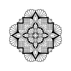 Fototapeta premium Mandala. Vintage indian decorative elements