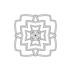 Mandala. Vintage indian decorative elements