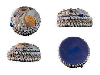 shell box, all perspectives, graphic elements, shell, box, luxury, 3d, sea, clam, bivalve, cockle, shell,  muschelk&auml;stchen, alle perspektiven, graphische elemente, muschel, k&auml;stchen, luxus, 3d, meer, 