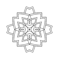 Mandala. Vintage indian decorative elements