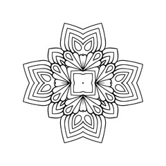 Mandala. Vintage indian decorative elements