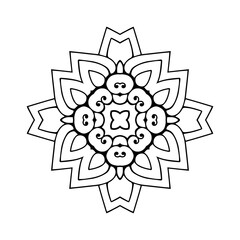 Mandala. Vintage indian decorative elements