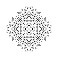 Mandala. Vintage indian decorative elements