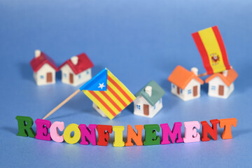covid-19 coronavirus epidemie reconfinement Espagne Catalogne isolement maison