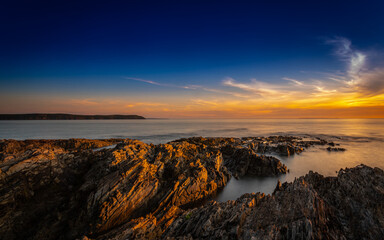 Woolacombe North Devon Sunset