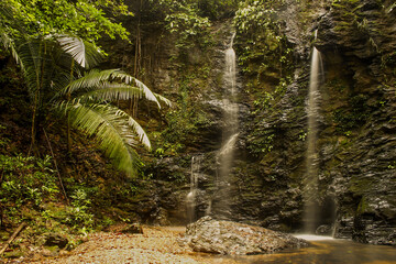Waterfall, island Ko Lanta, Thailand, Asia