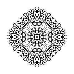 Mandala. Vintage indian decorative elements