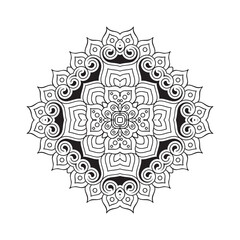 Mandala. Vintage indian decorative elements