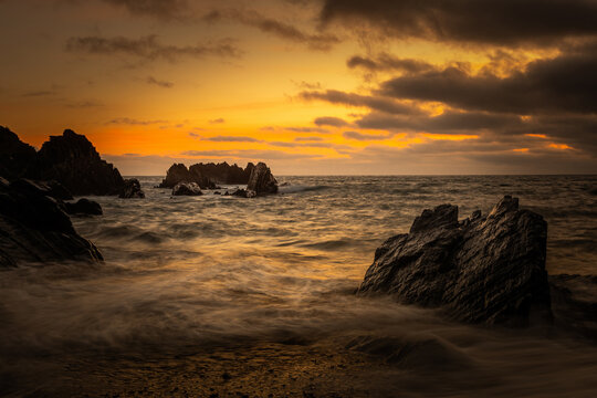 Combsgate Woolacombe North Devon Sunset © www.karlredshaw.com