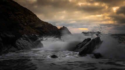 Combsgate Woolacombe North Devon Sunset