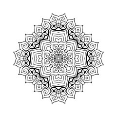 Mandala. Vintage indian decorative elements