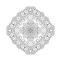 Mandala. Vintage indian decorative elements