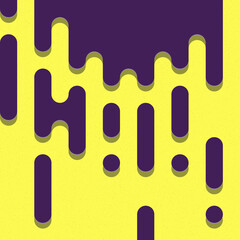 Abstract Rounded Color Lines halftone transition background illustration