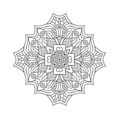 Mandala. Vintage indian decorative elements