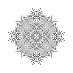 Mandala. Vintage indian decorative elements