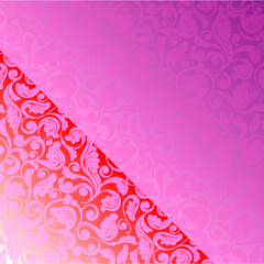 pink background with hearts