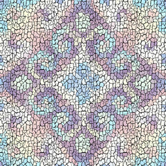 Seamless background pattern. Crackling grunge vintage surface. Vector image.