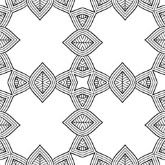 Seamless pattern. Vintage decorative elements