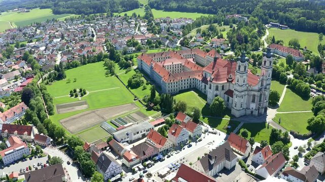 Ottobeuren Abbey, Ottobeuren, Swabia, Bavaria, Germany