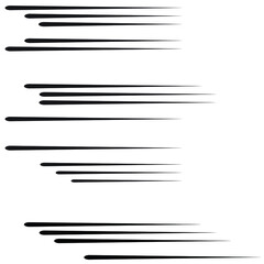 Speed Lines in arrow Form . Vector Illustration .Technology  Logo . Design element . Abstract Geometric shape . 