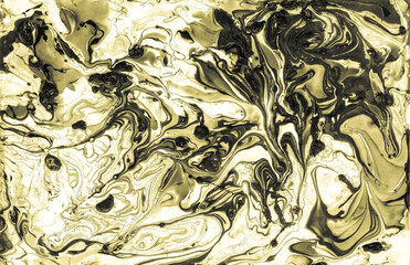 White Acrylic Water Wallpaper, Decorative Frame  . Bright Creative Vintage Paint, Acrylic Fluid Acrylic, Olive spring Background ,Olive Abstract Mixed Pattern.