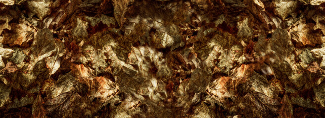 Rustic Autumn Leaves backround - 31