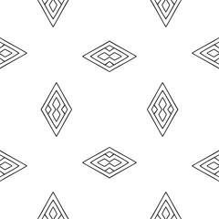 Seamless pattern. Vintage decorative elements