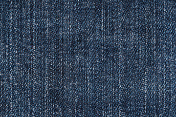 Naklejka premium Blue jeans fabric texture background. Denim jeans texture. Closeup texture and pattern of jeans fabric