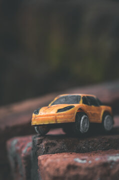 Close-up Of Toy Car