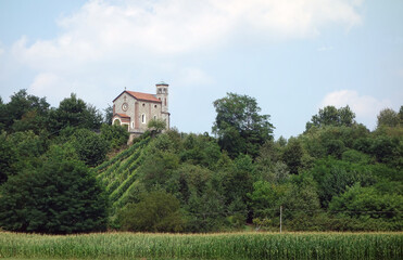 small romantic church