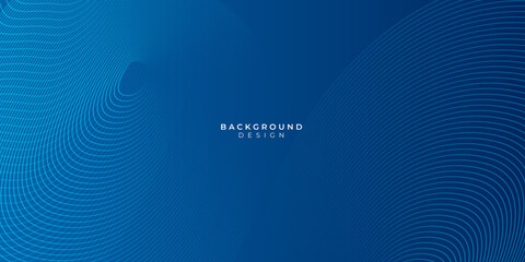 Dark blue background with abstract graphic elements for presentation background design.