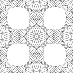 Seamless pattern. Vintage decorative elements