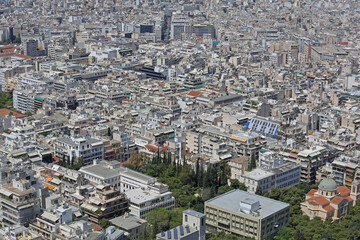 Aerial Athens Capital City Greece