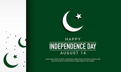 Pakistan Independence Day Background.