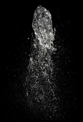Jet of water in a fountain