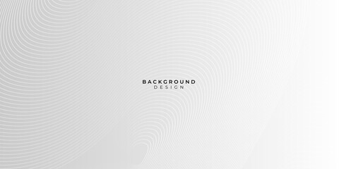 Abstract white curve wave lines square shape with futuristic concept background