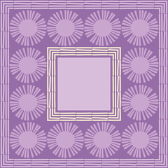 Postcard. Abstract Doodle.