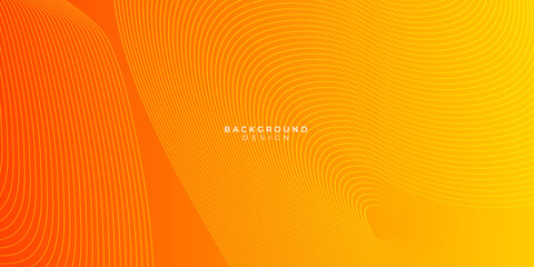 Abstract minimal background with orange color