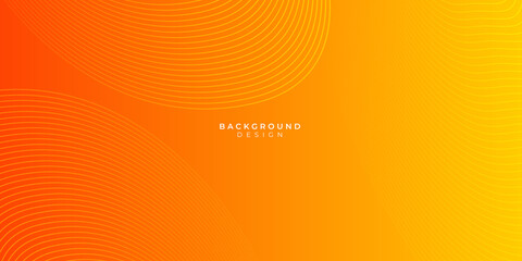 Abstract orange colorful geometric shape background
