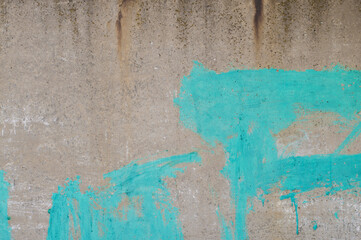 photo texture of old concrete slab in paint