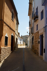 Fototapeta na wymiar Chelva village, Valencia, Spain in summer