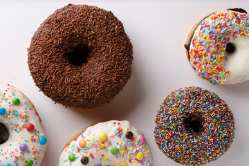 donuts colorful