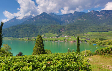 Kalterer See, Kaltern, Südtirol, Alto Adige, Tourismus, Baden, Überetsch, Italien