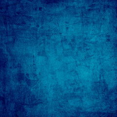 Grunge blue background with space for text