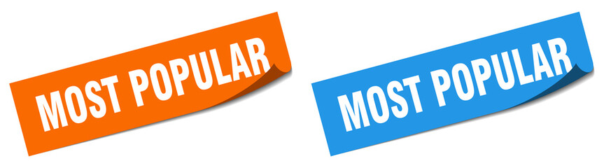most popular paper peeler sign set. most popular sticker
