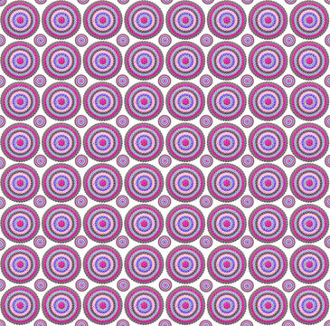 Circle hama beads texture background