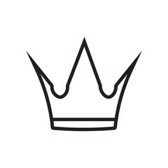 Crown outline icon