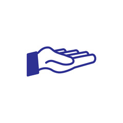 Hand icon vector